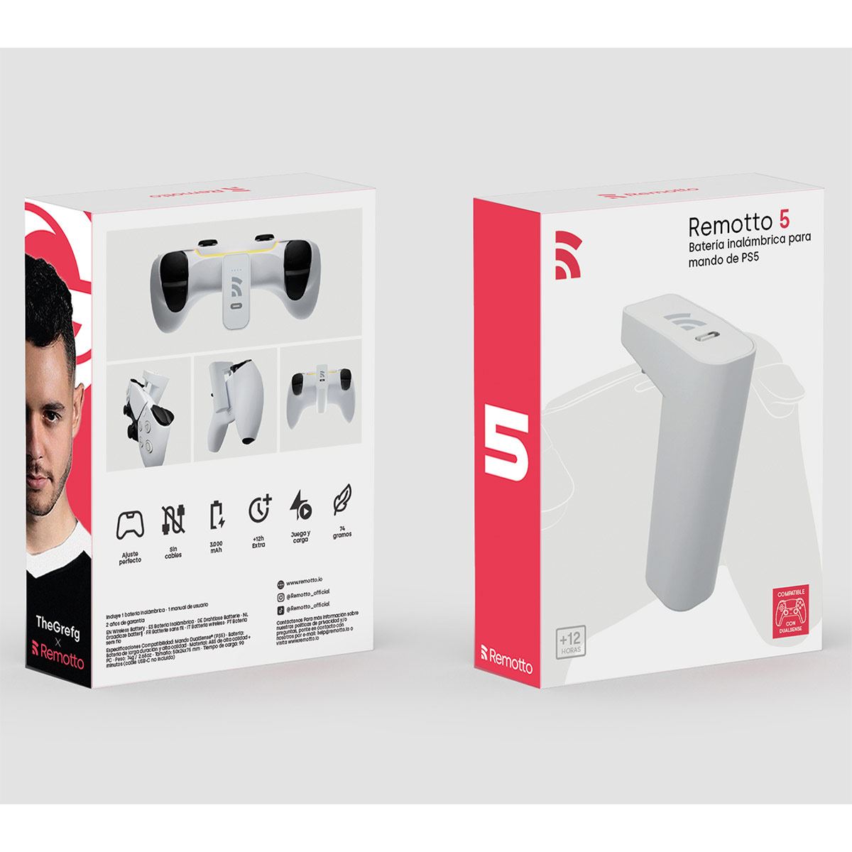 Batería Recargable Remotto PS5