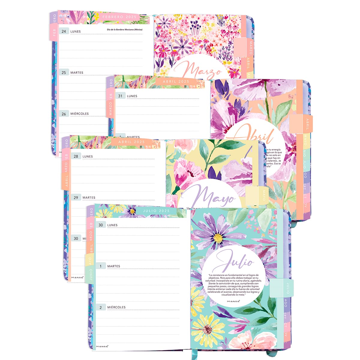 Agenda Pocket 2025 Diseño Mia Manoa