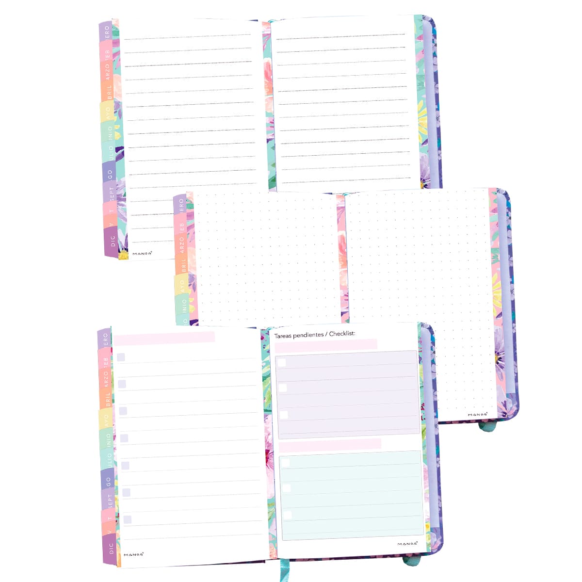 Agenda Pocket 2025 Diseño Mia Manoa