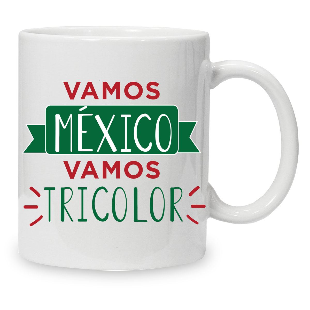 Taza blanca Tikistuí