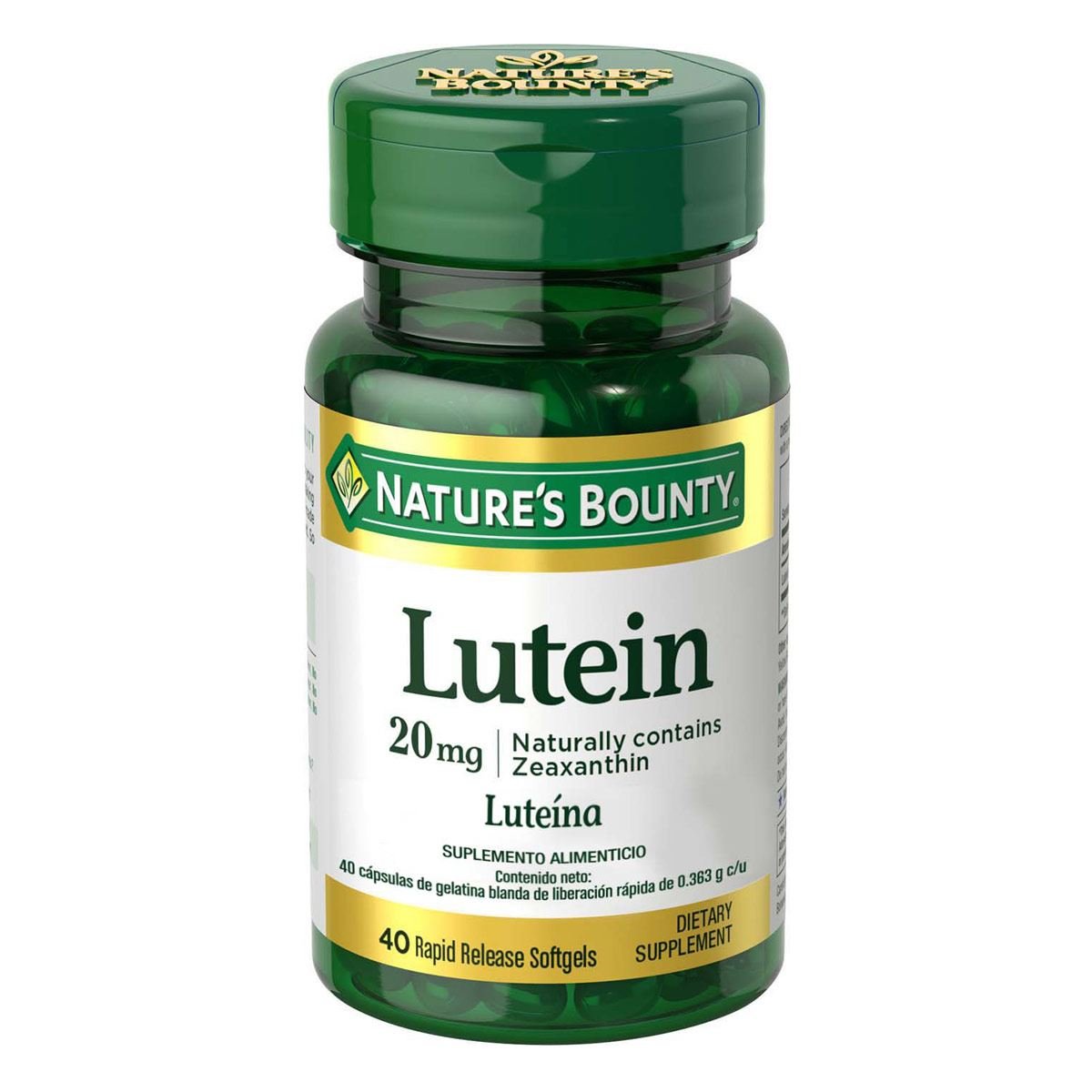 Luteina 20 mg Nature&#180;s Bounty