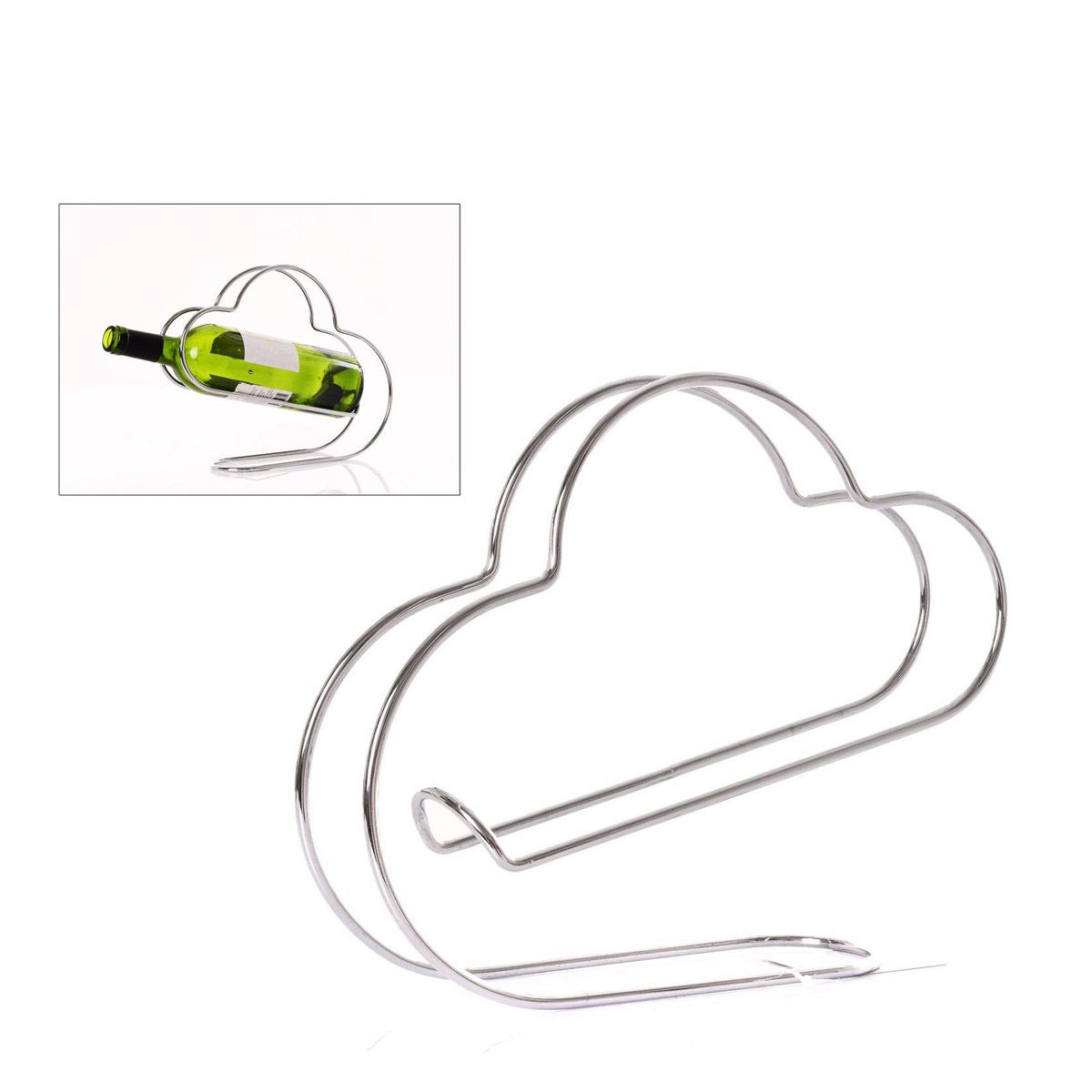 Porta Vino Metálico