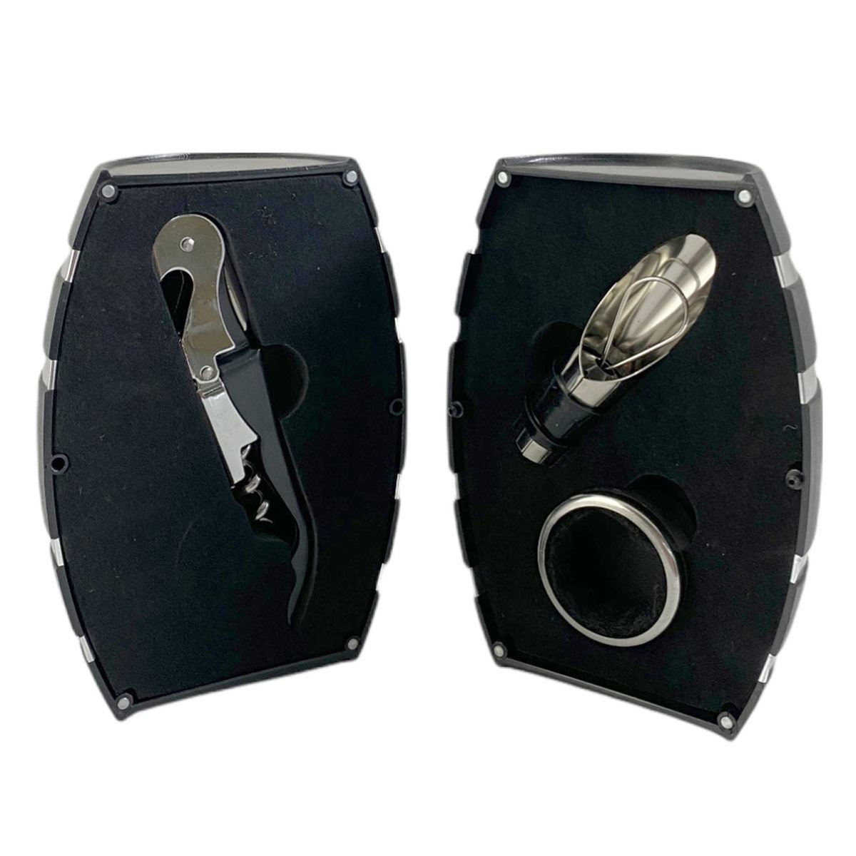 Juego de Accesorios para Vino Forma Barril
