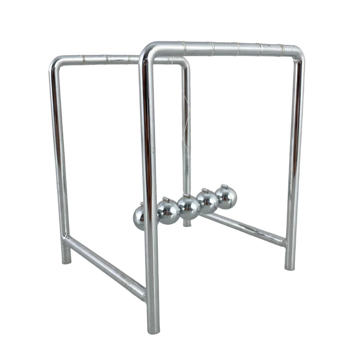 Figura  Péndulo de Newton Plateado con Tubo Delgado