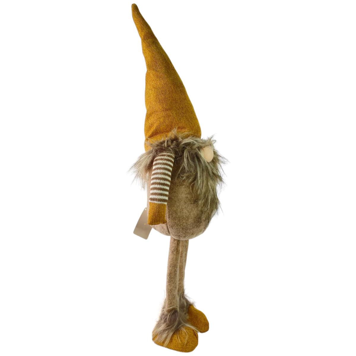Figura Decorativa Navideña Gnomo Textura Mixta Santini