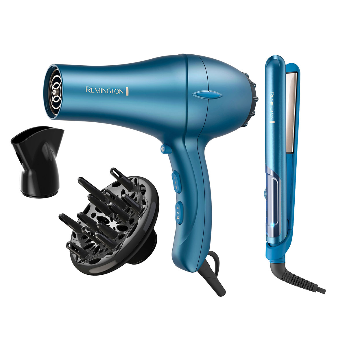Combo Alaciadora y Secadora Remington