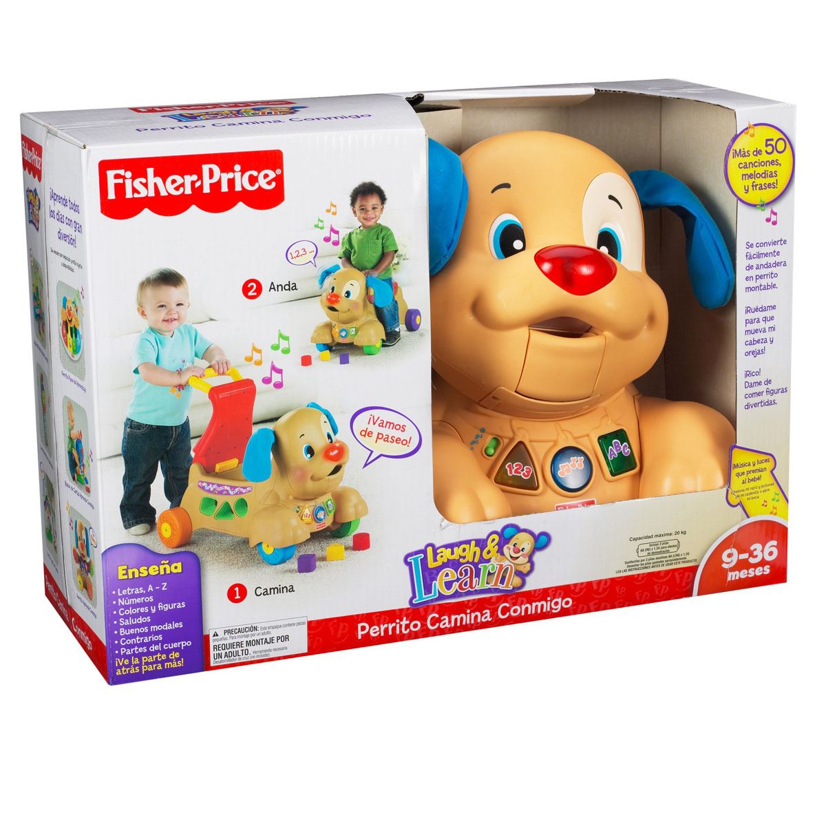 Fisher Price Rie y Aprende Perrito Camina Conmigo