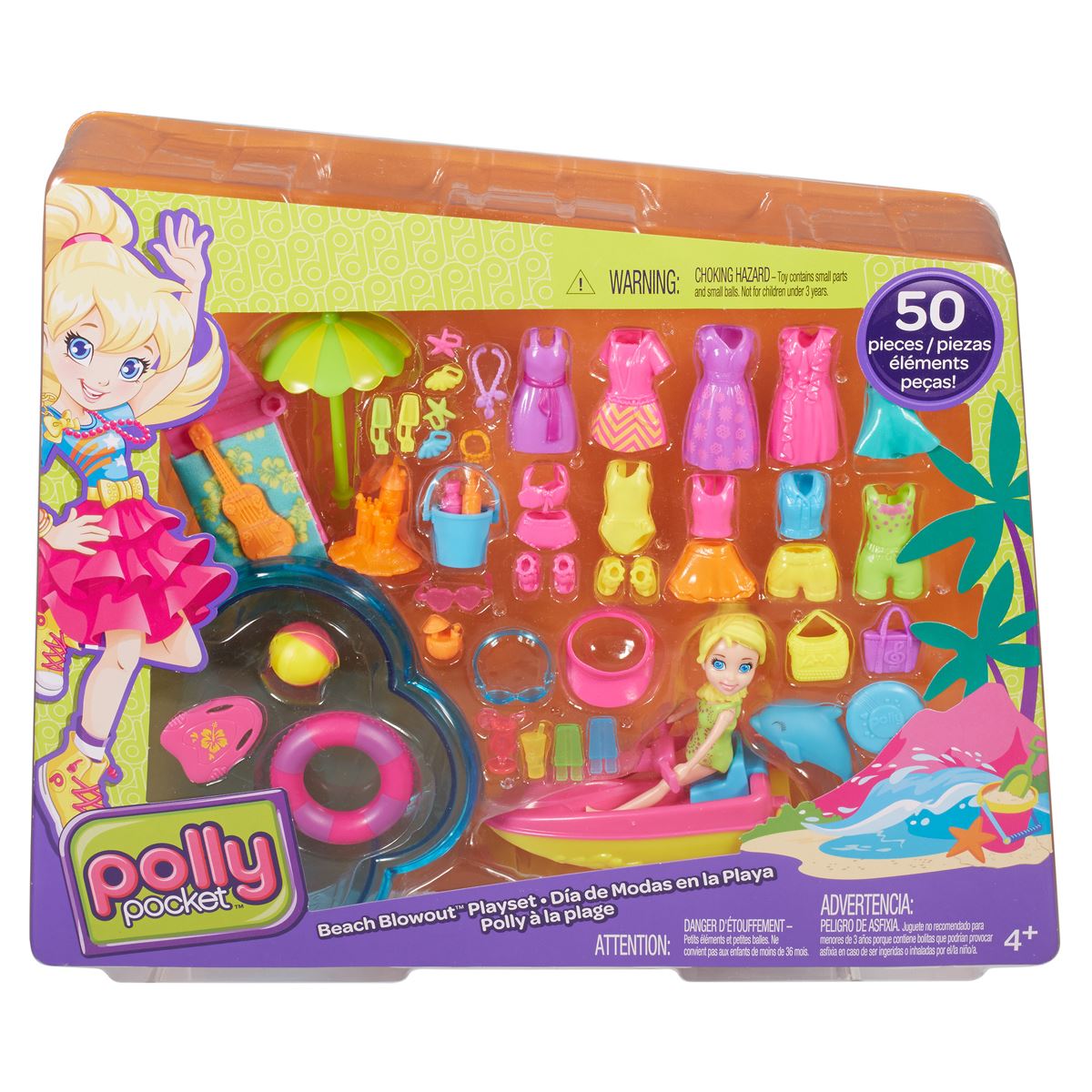 Polly Pocket! Día de Modas en la Playa