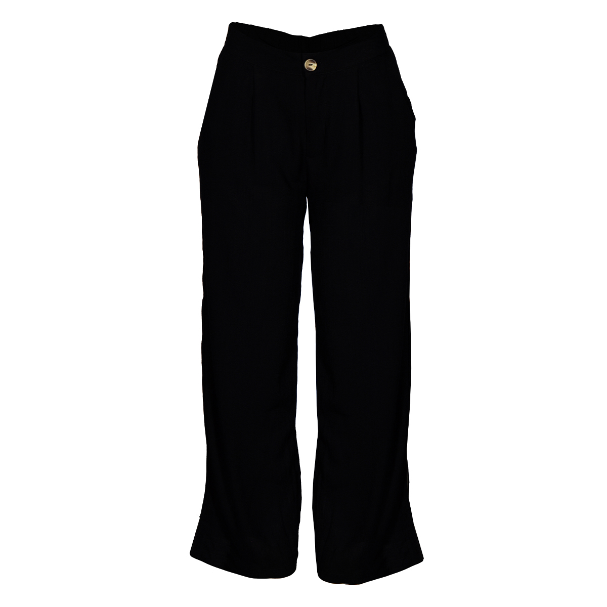 Pantalón Ancho Liso Philosophy Color Negro Talla Grande para Mujer