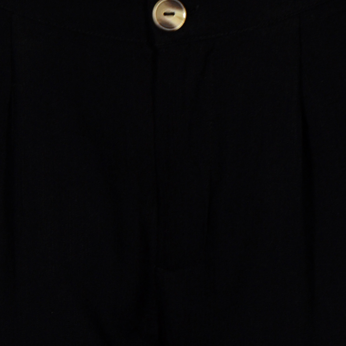 Pantalón Ancho Liso Philosophy Color Negro Talla Grande para Mujer