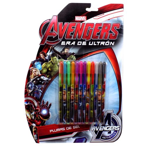 Set De 12 Plumas Avengers