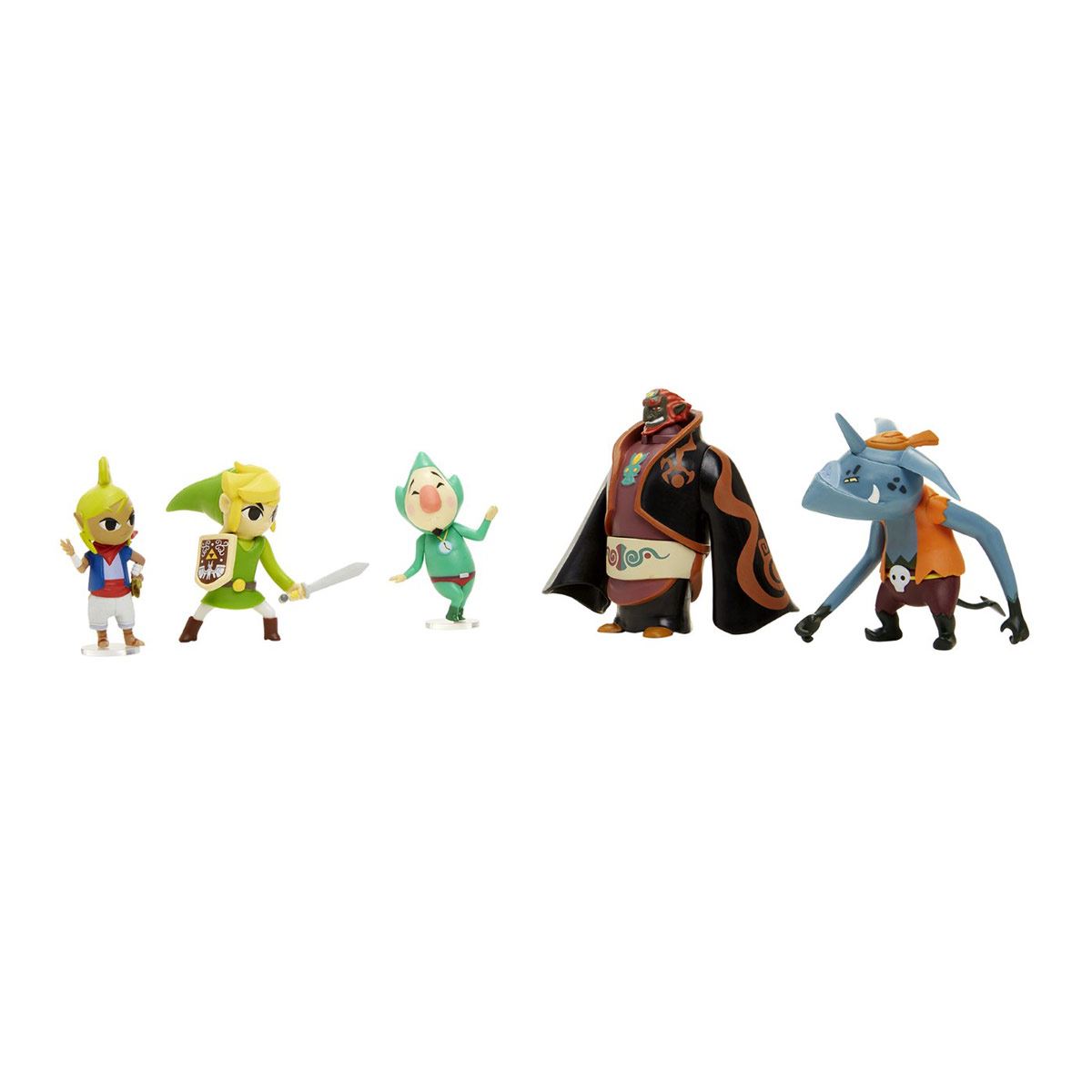 Figuras Legendarias Zelda set de 5 Nintendo