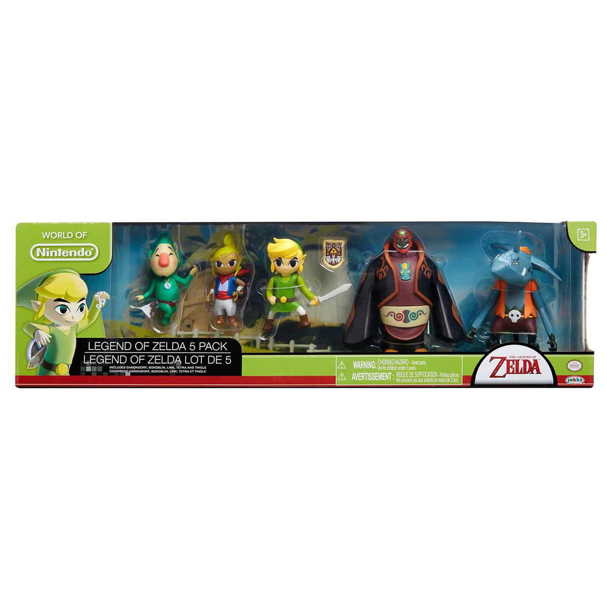 Figuras Legendarias Zelda set de 5 Nintendo