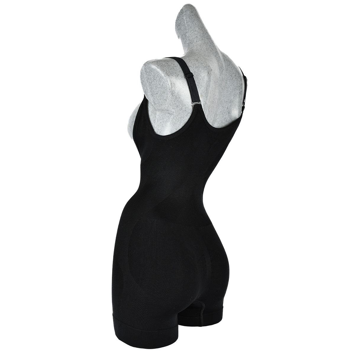 Body boxer Body Siluette seamless alto control con diseño 5007-4328 chica negro dama