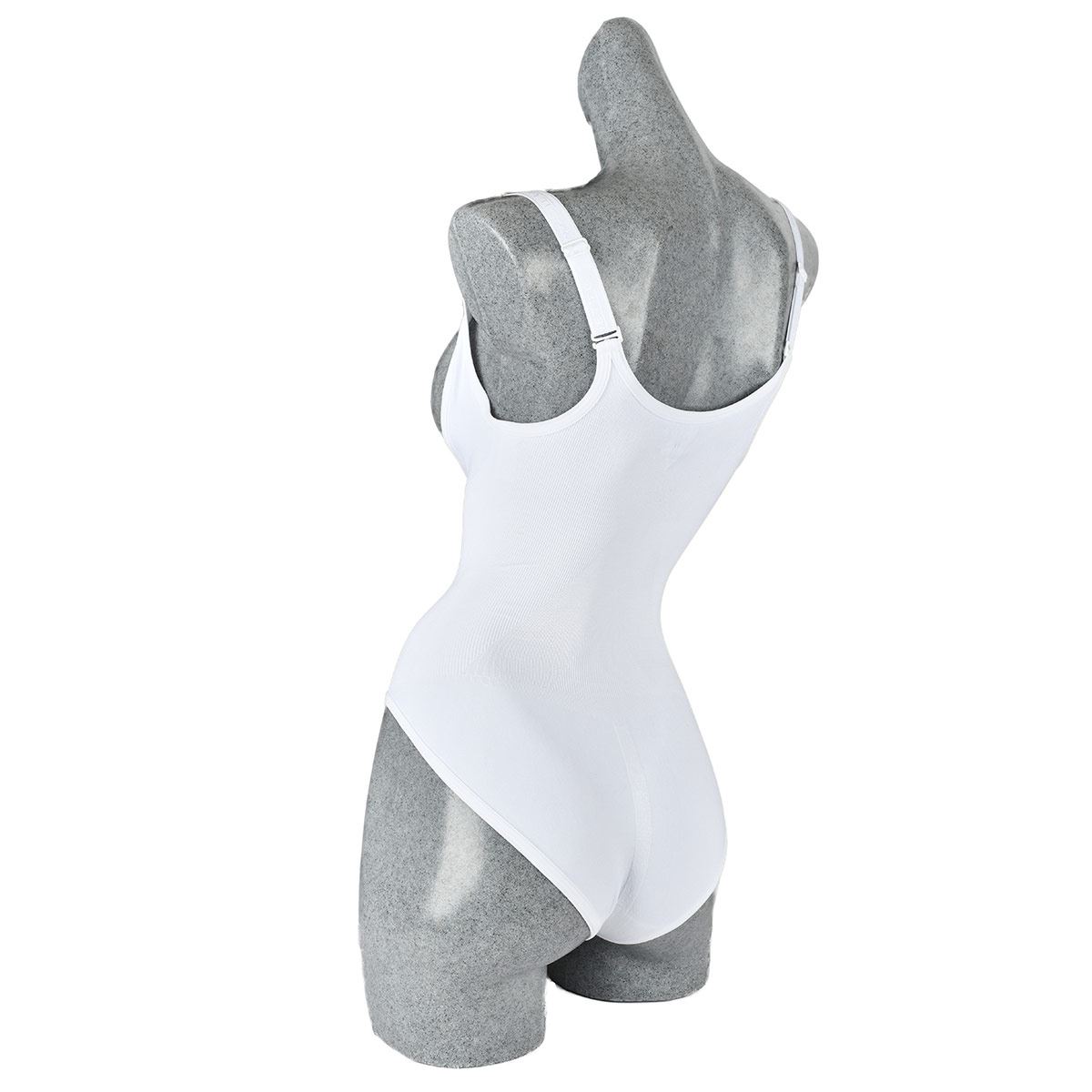 Body senos libres Body Siluette seamless alto control con diseño 5006-4329 chica blanco dama