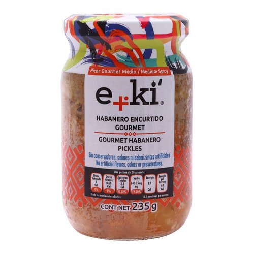 Chile Habanero Encurtido de Naranja 235 gramos Eki