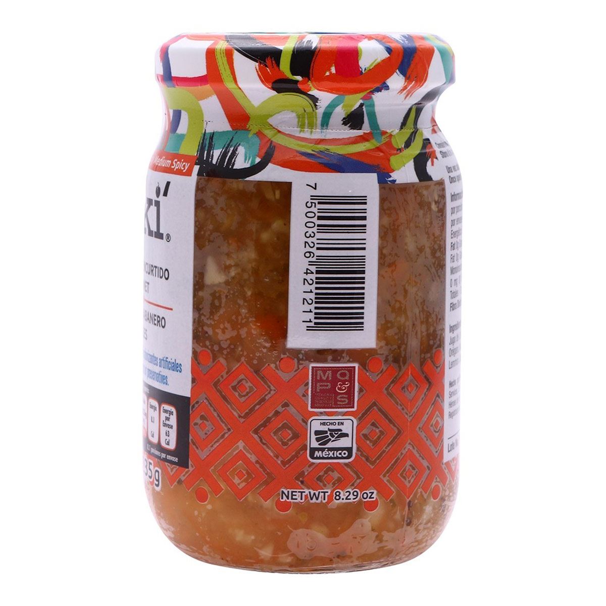 Chile Habanero Encurtido de Naranja 235 gramos Eki