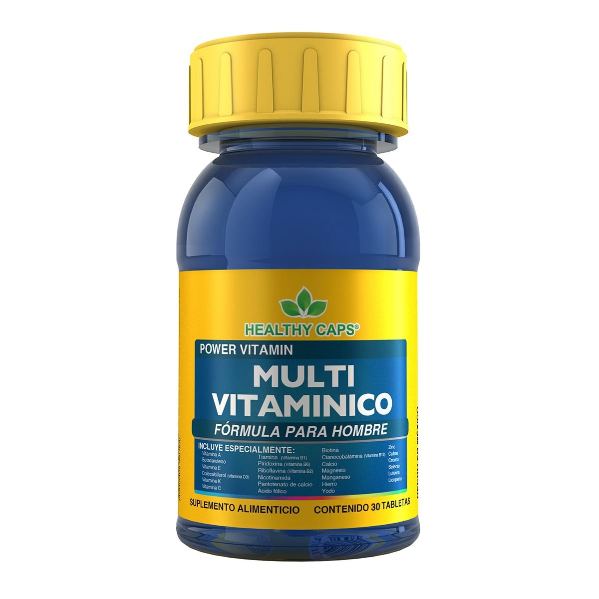 Multivitaminico Hom 30 Tab Healthy Caps - Multivitaminico