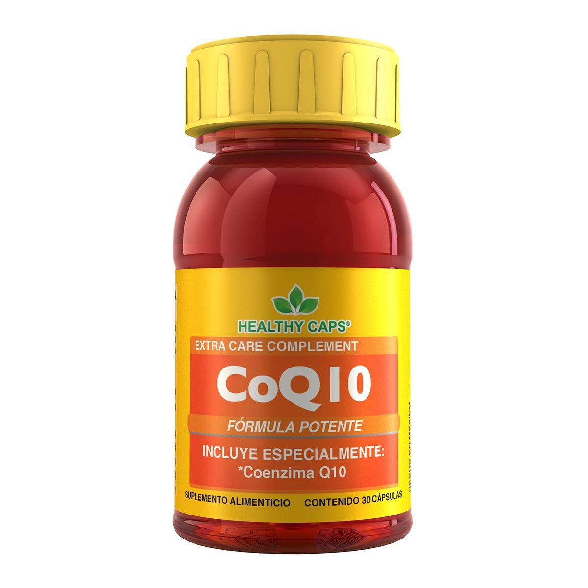 Coenzima Q10 30 Capsulas Healthy Caps - Suplemento