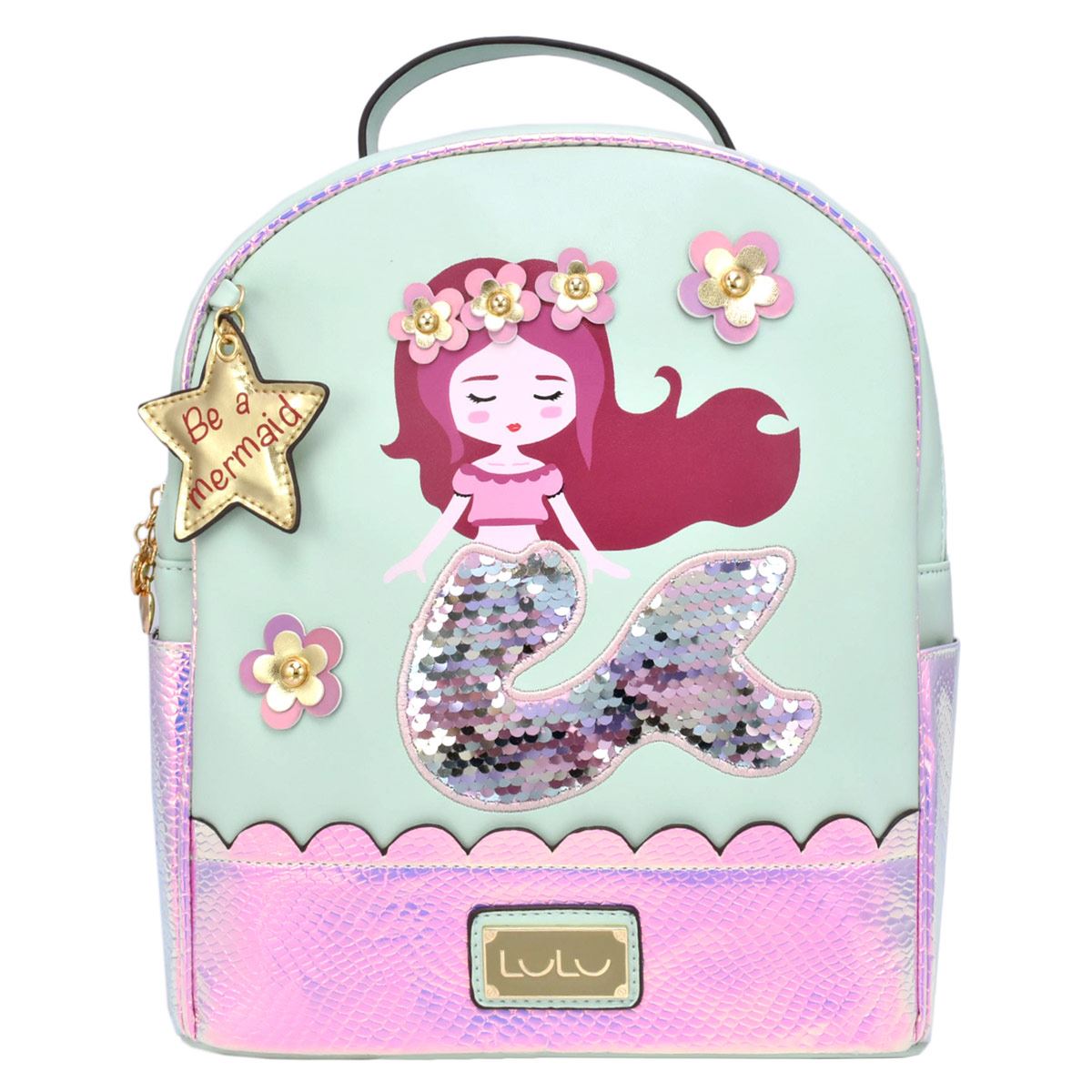 Mochila LuLu color verde sirena
