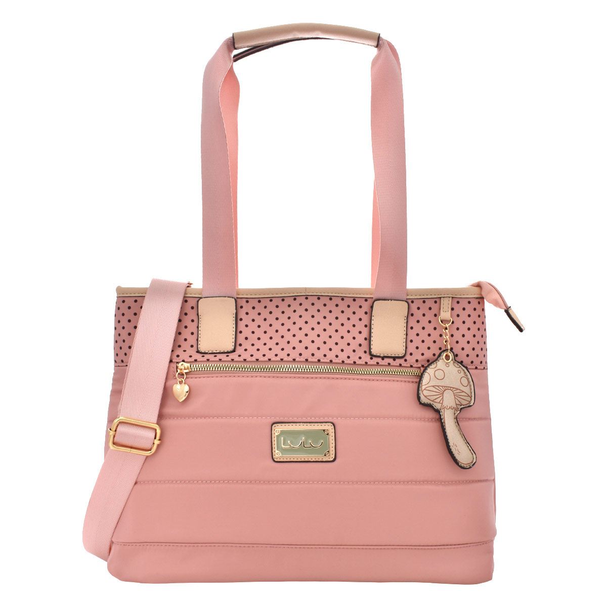 Bolsa Labores Animal Pink Mostaza - Colección Lule para DosPunts