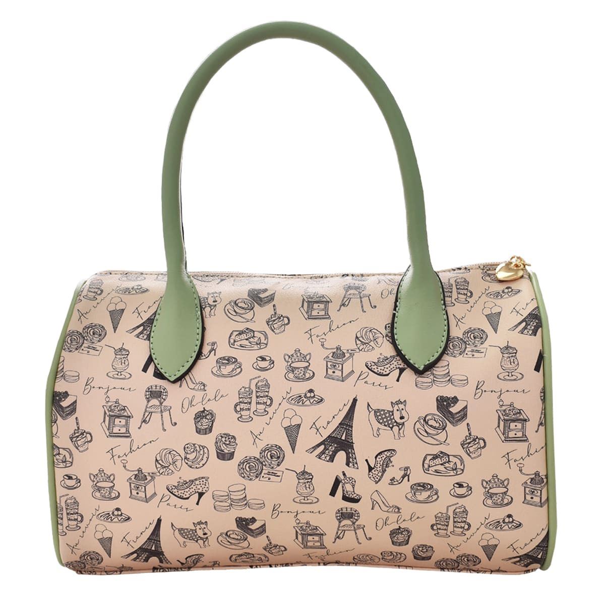 Bolsa LuLu color beige modelo 56289