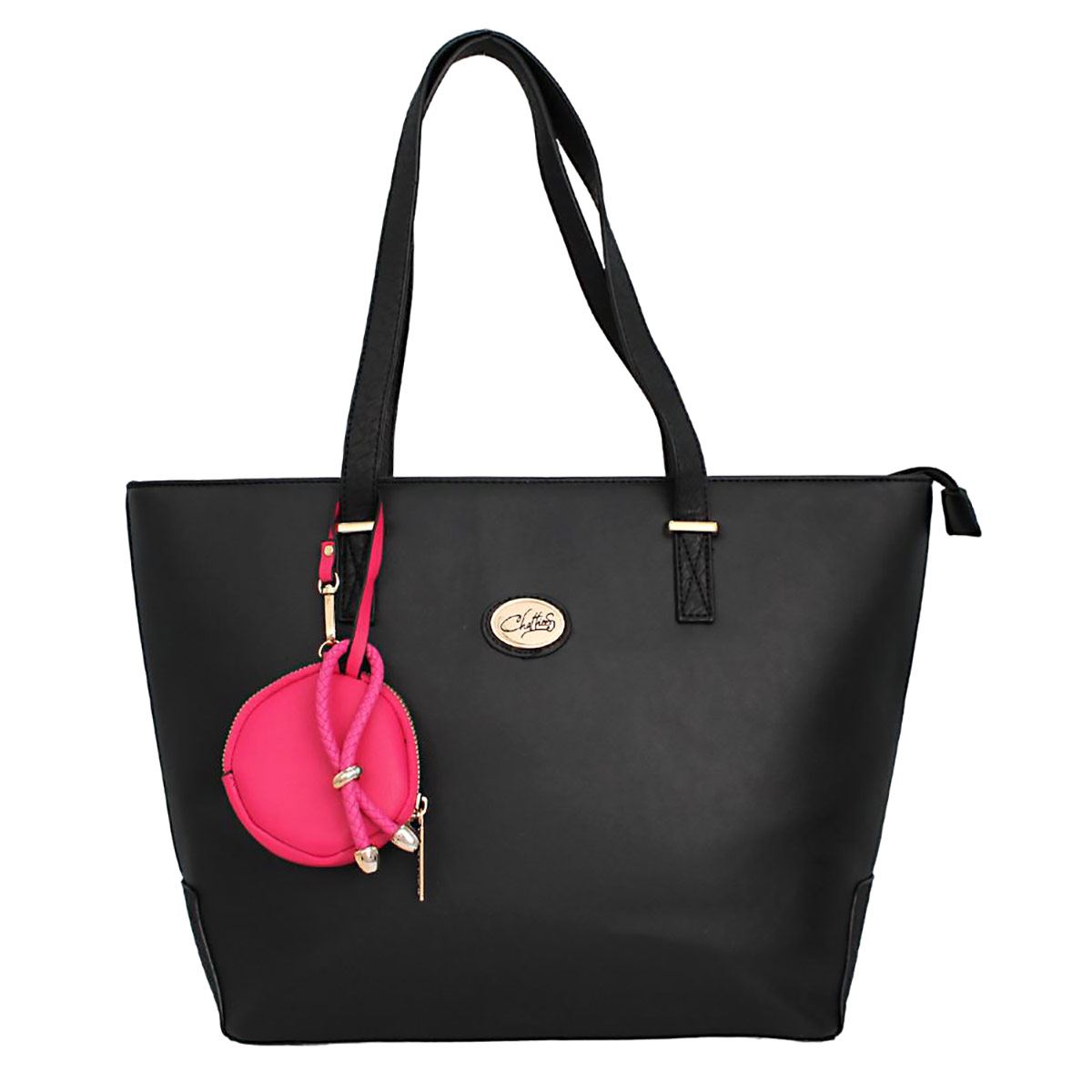 Bolsa Chatties color negro modelo 13478