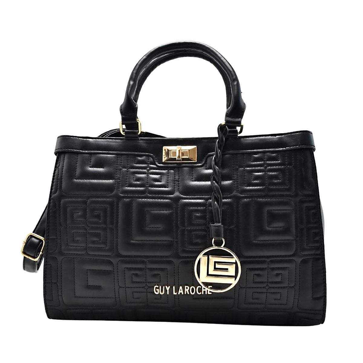 Bolsa  Guy Laroche  color  negro  modelo  13969