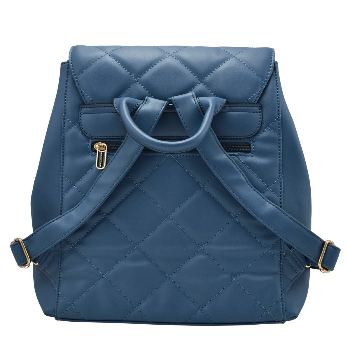 Mochila Ted Lapidus color azul modelo 1947