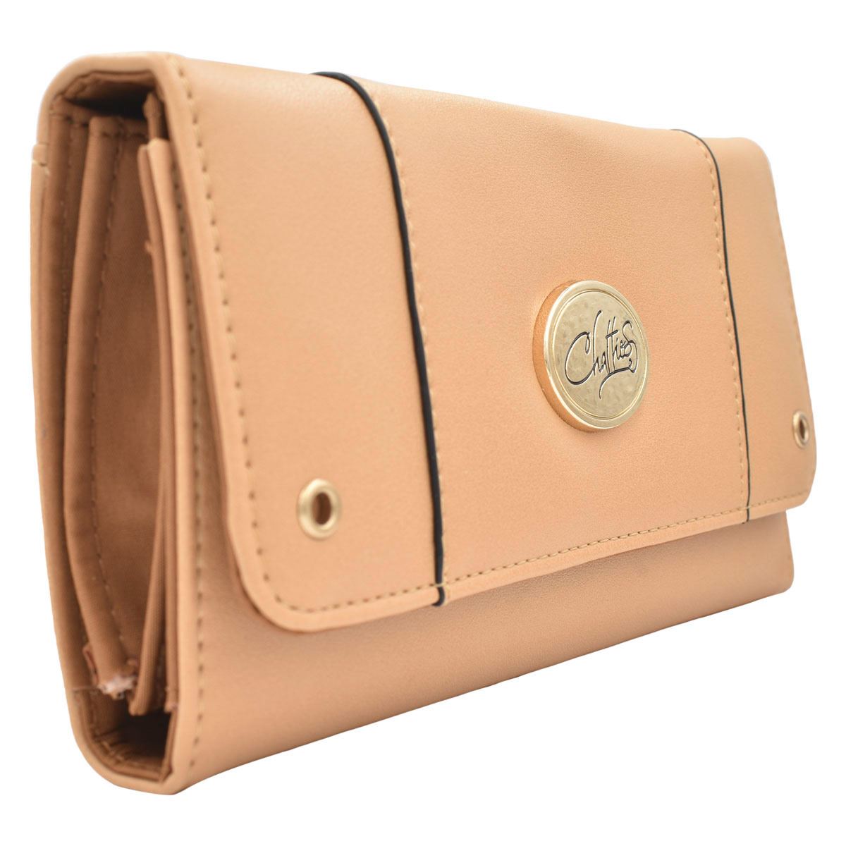 Monedero Chatties color durazno modelo 6412