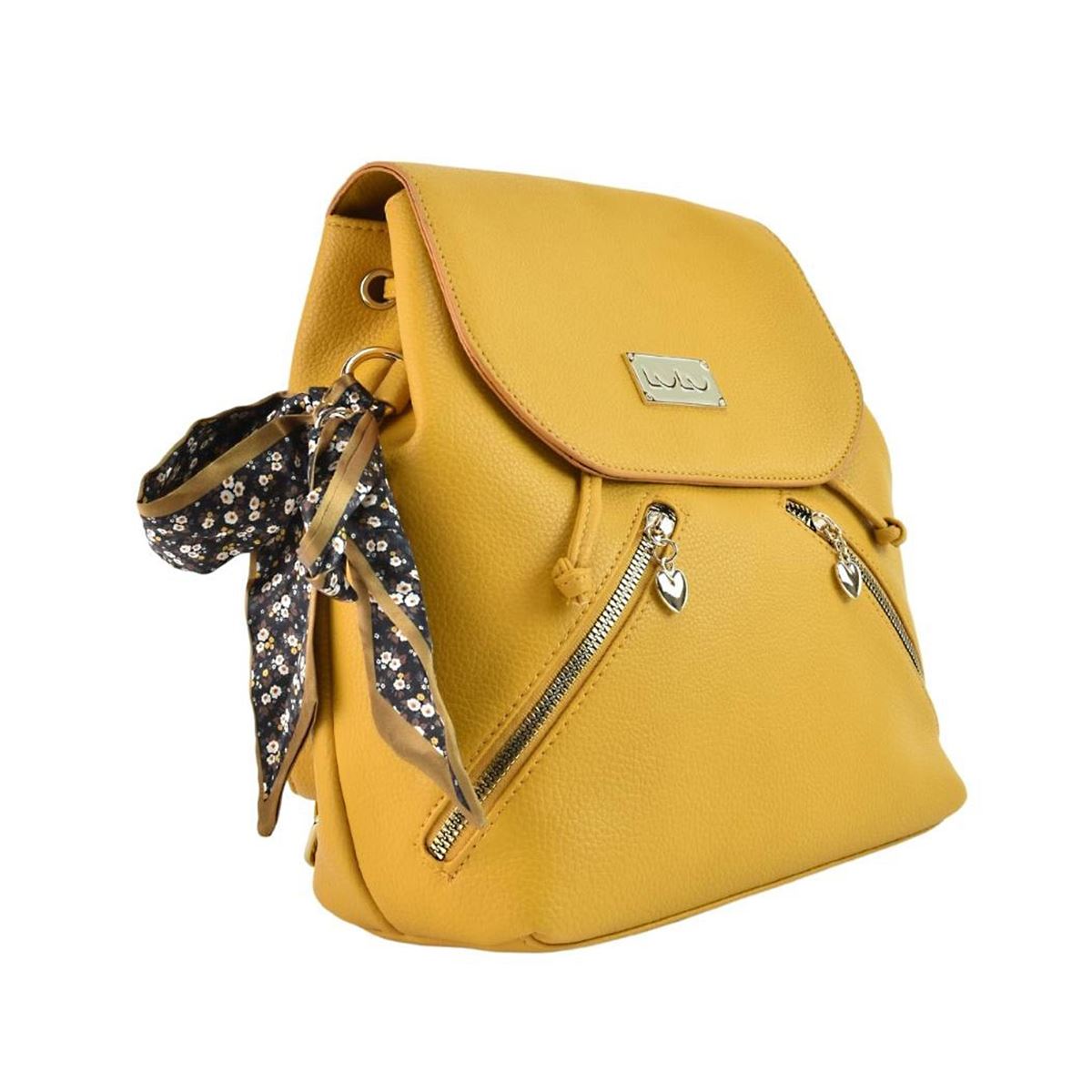 Bolsa LuLu color amarillo modelo 2611