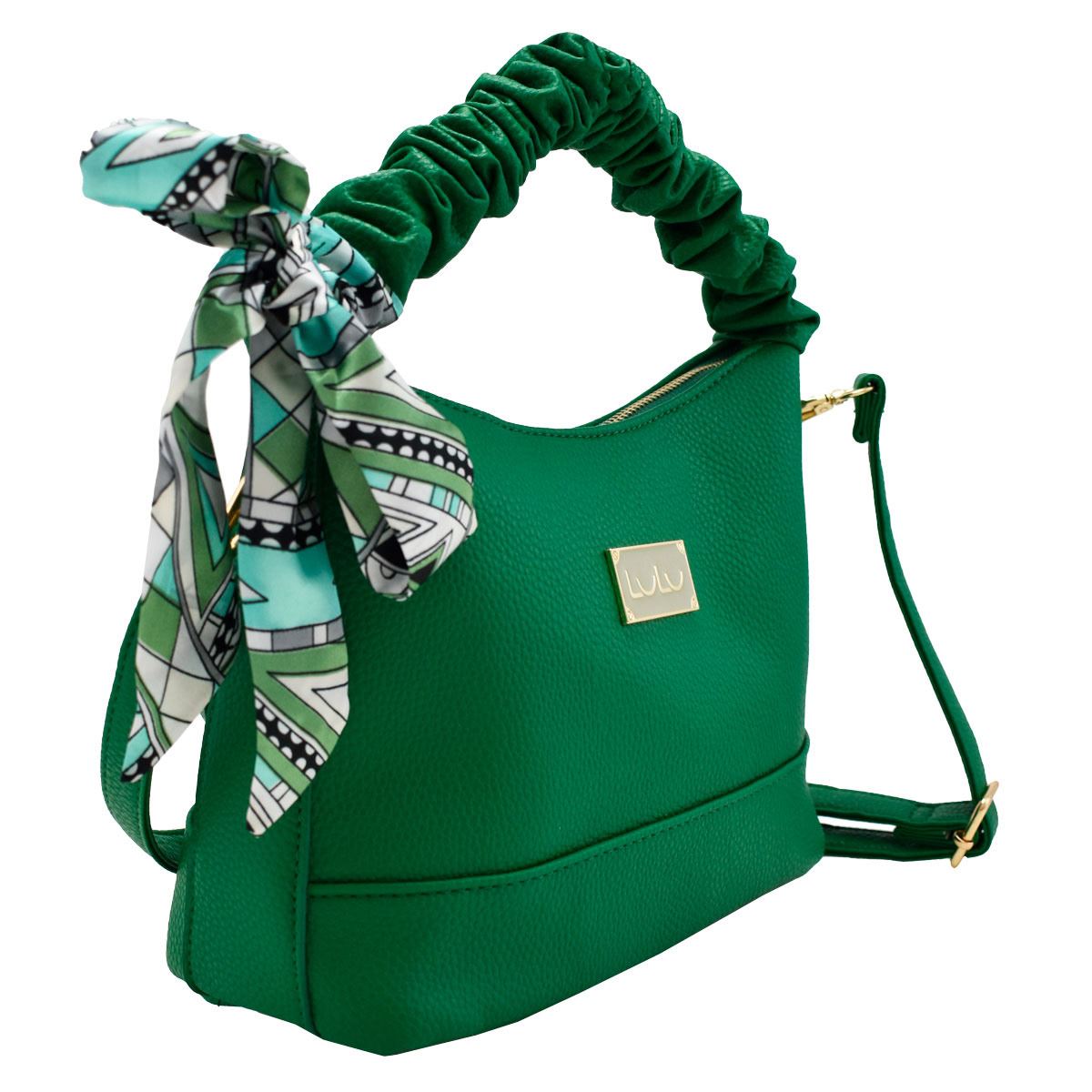 Bolsa LuLu color verde modelo 13221