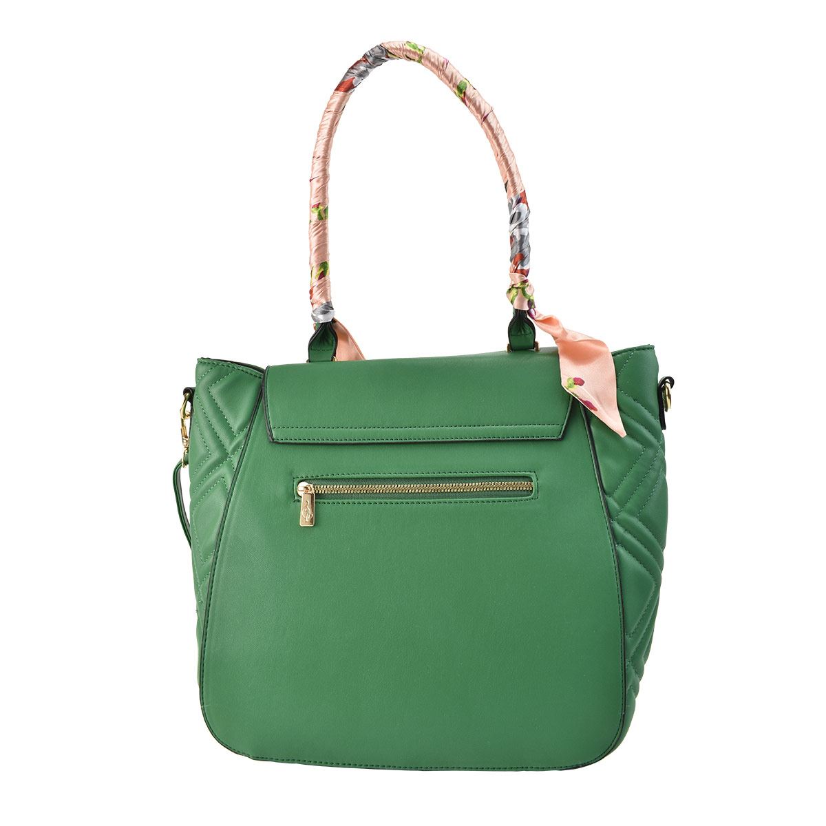 Bolsa Baby Phat color verde modelo K100