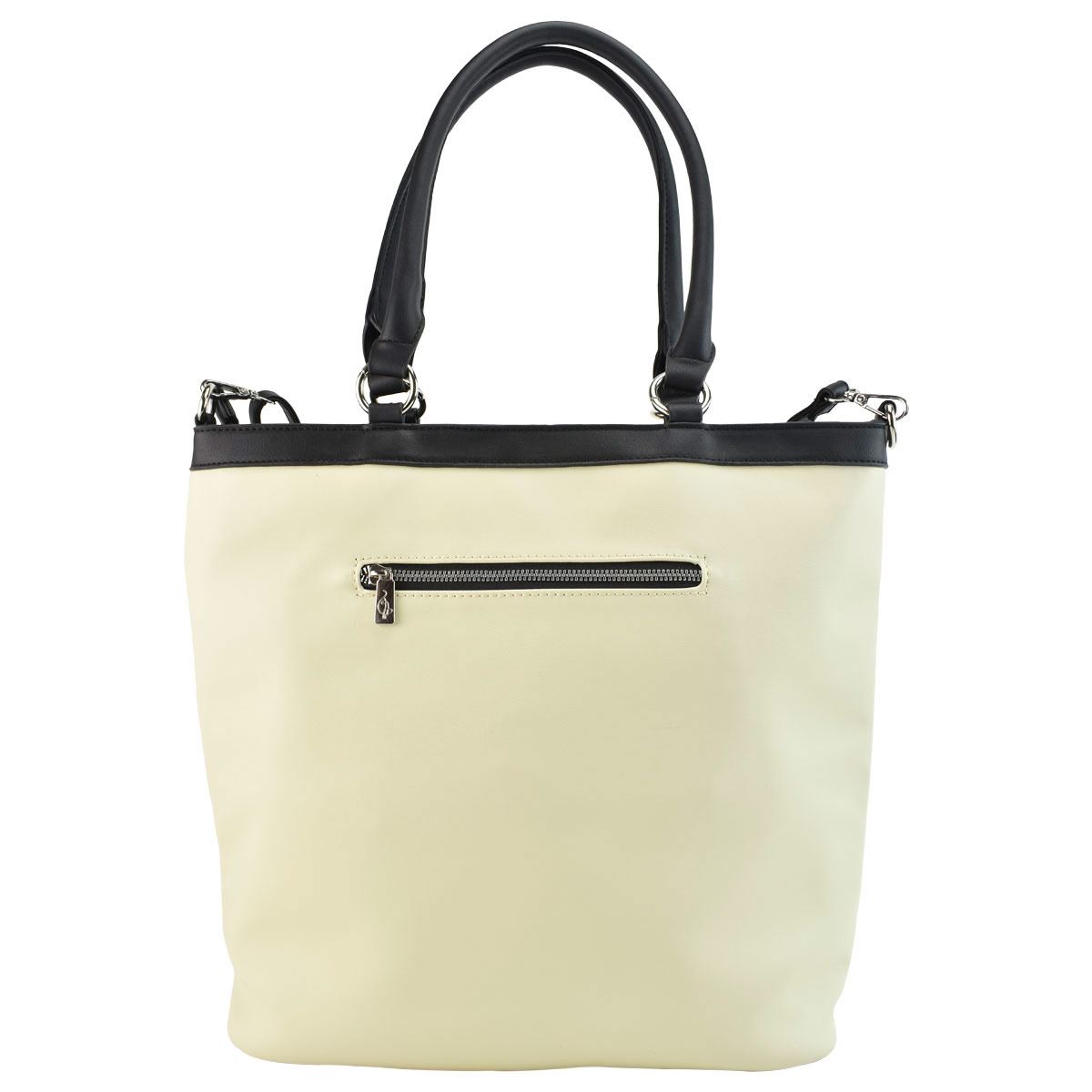 Bolsa Baby Phat color marfil modelo 003