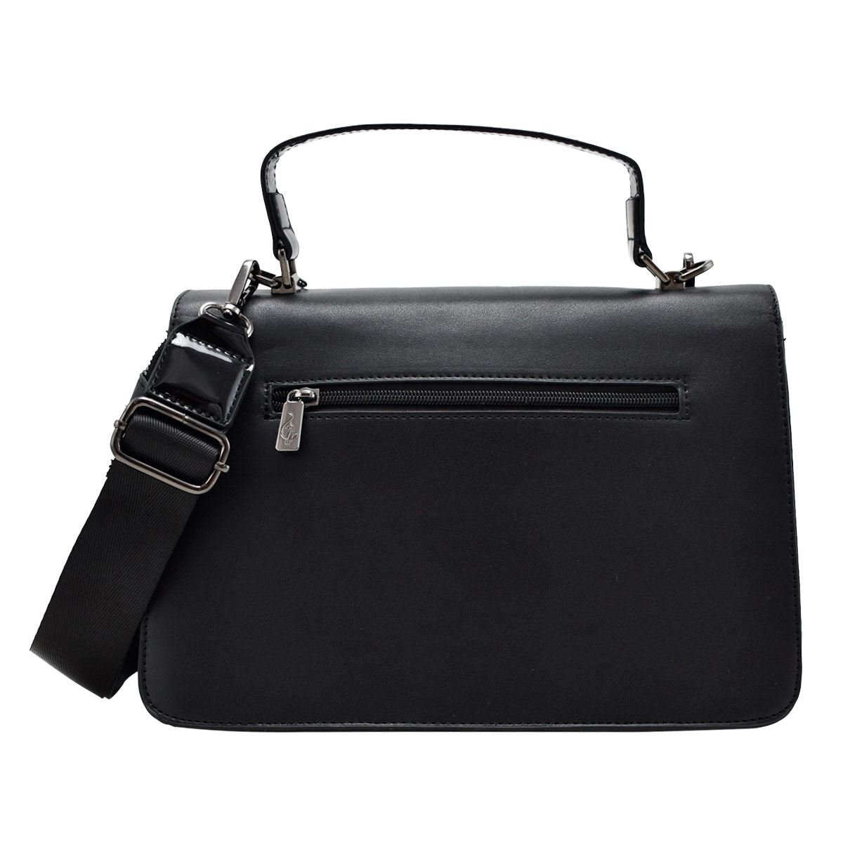 Bolsa Baby Phat color negro modelo 1100