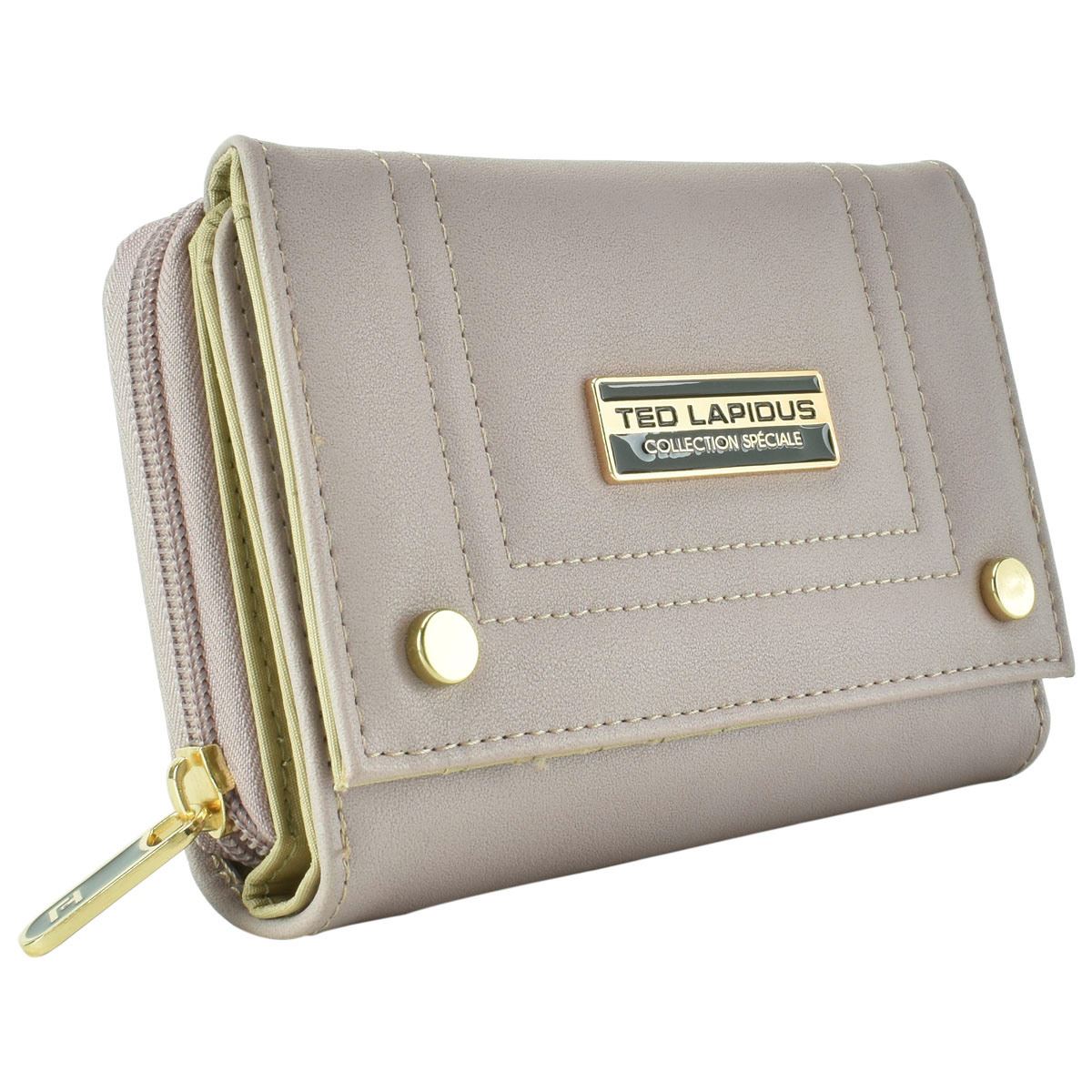 Monedero Ted Lapidus Color Lila Para Mujer
