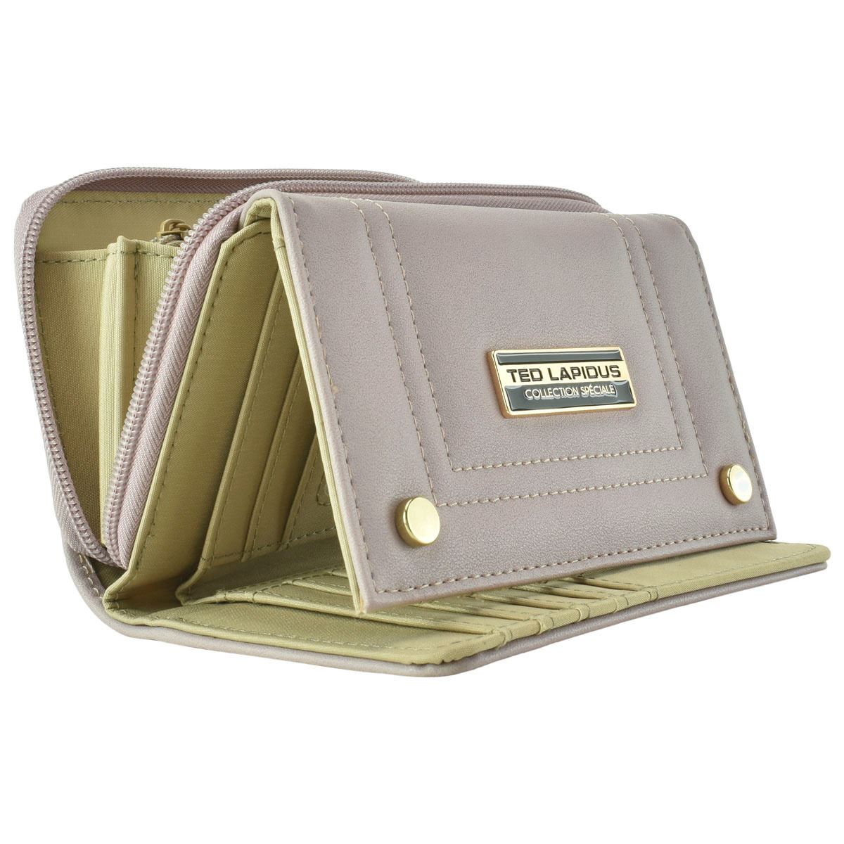 Monedero Ted Lapidus Color Lila Para Mujer