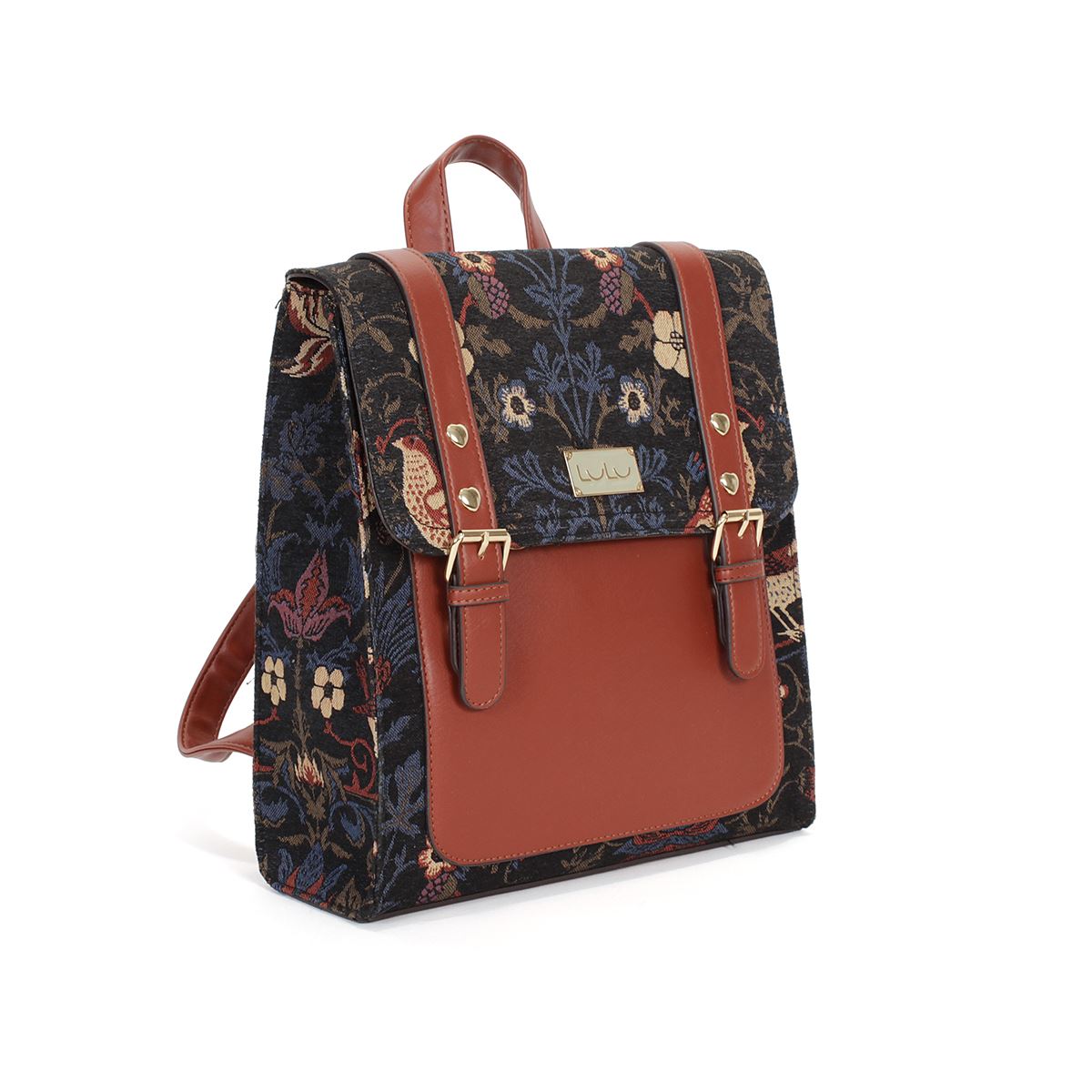 Bolso Backpack Lulu Negro para Mujer