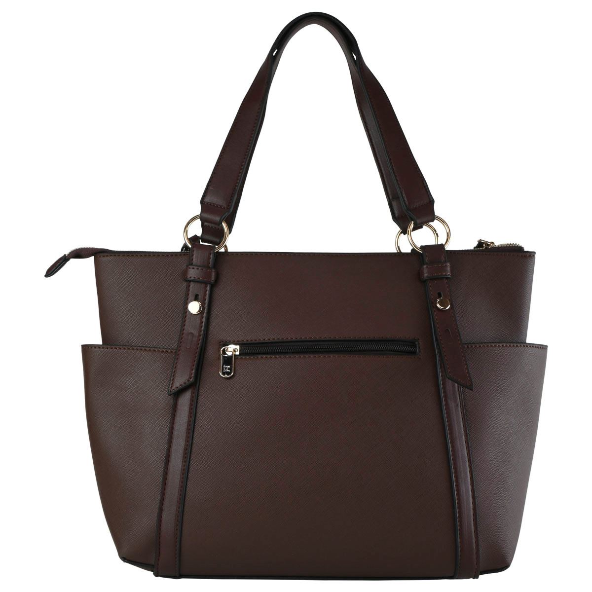 Bolsa Ted Lapidus Satshel  Color Café Para Mujer