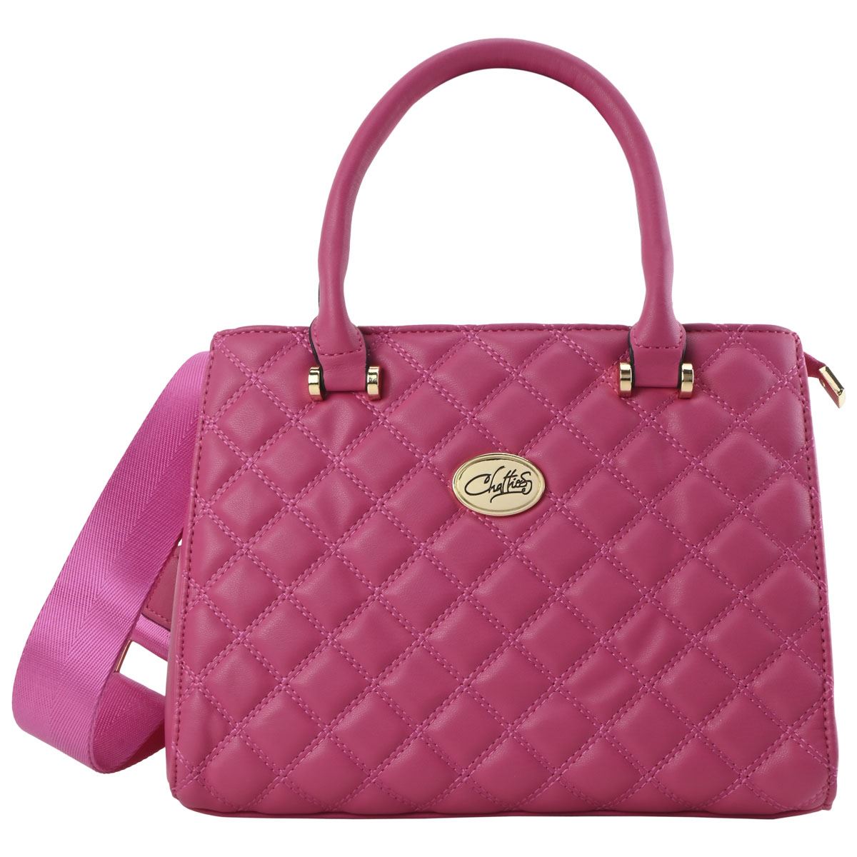 Bolsa Tote Color Fiusha Para Mujer Chatties