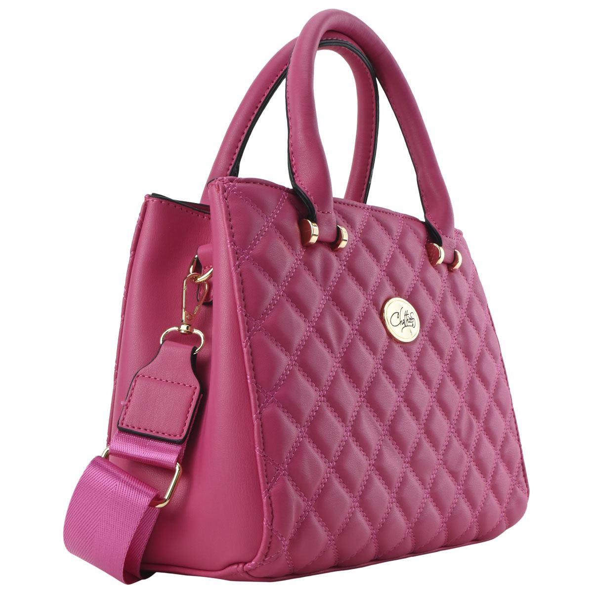 Bolsa Tote Color Fiusha Para Mujer Chatties