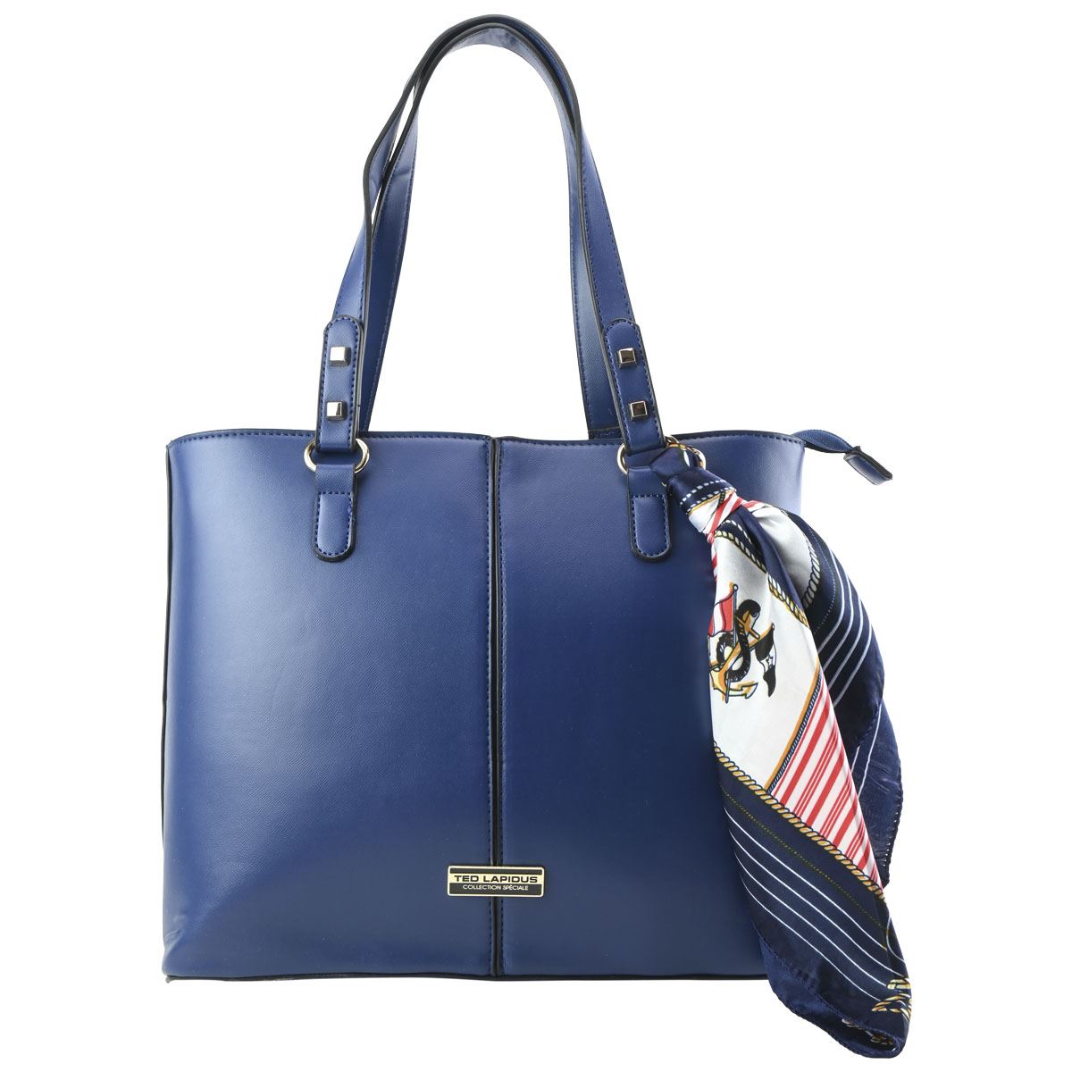 Bolso Tote Ted Lapidus Azul Marino para Mujer