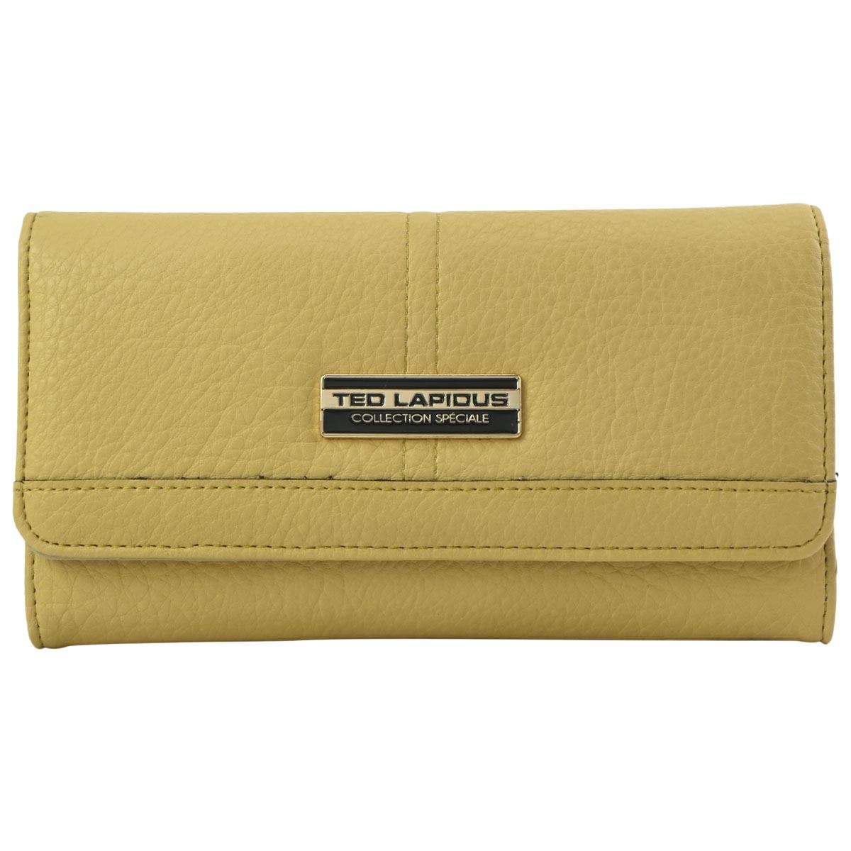 Monedero Color Amarillo Para Mujer Ted Lapidus