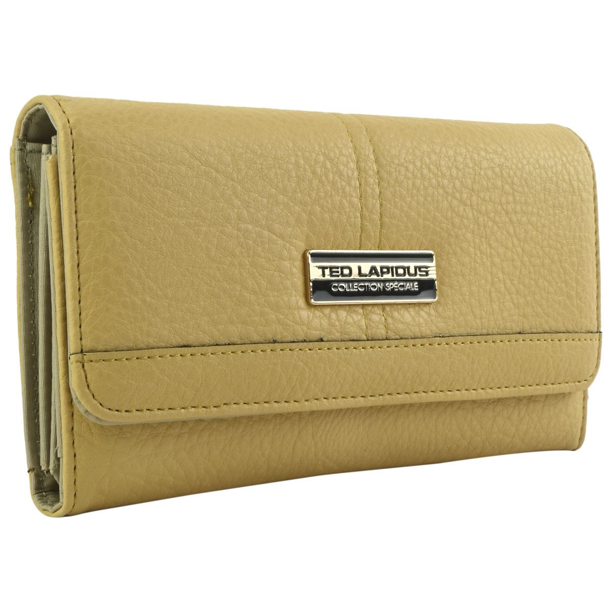 Monedero Color Amarillo Para Mujer Ted Lapidus