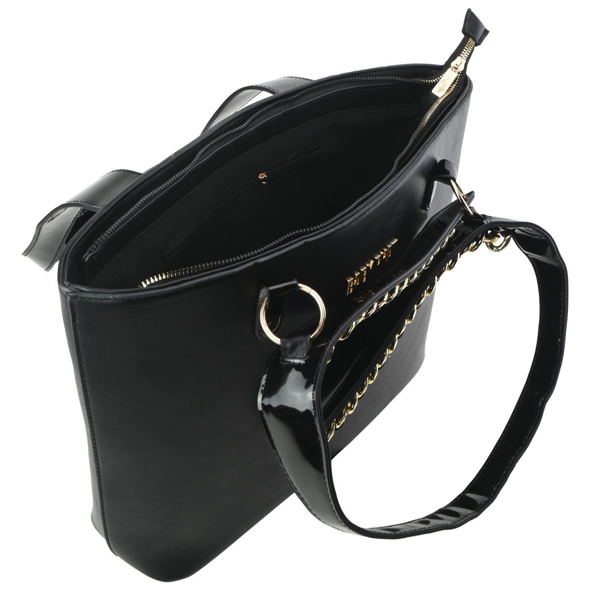 Bolso Tote Baby Phat Negro para Mujer