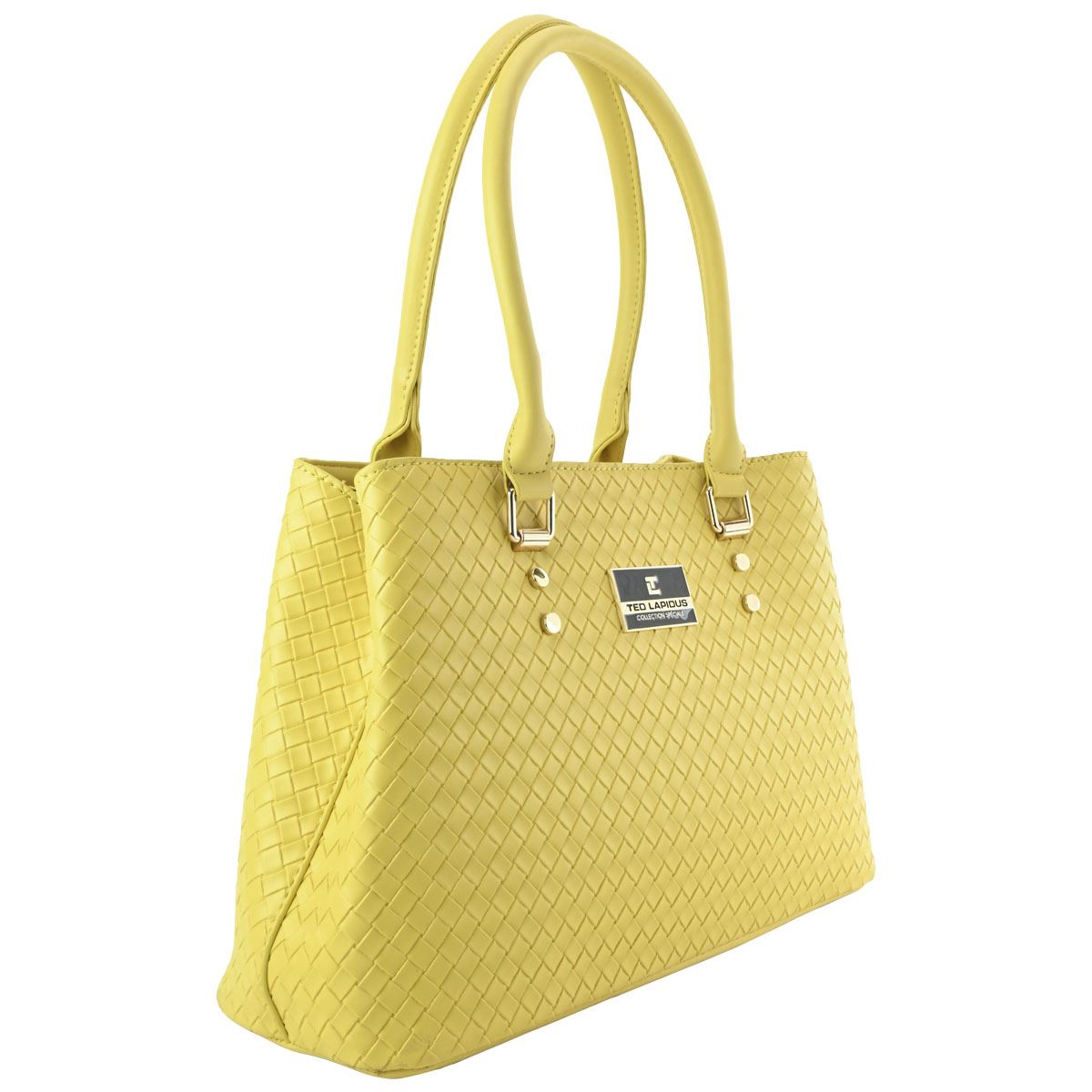 Bolso Tote Ted Lapidus Amarillo para Mujer