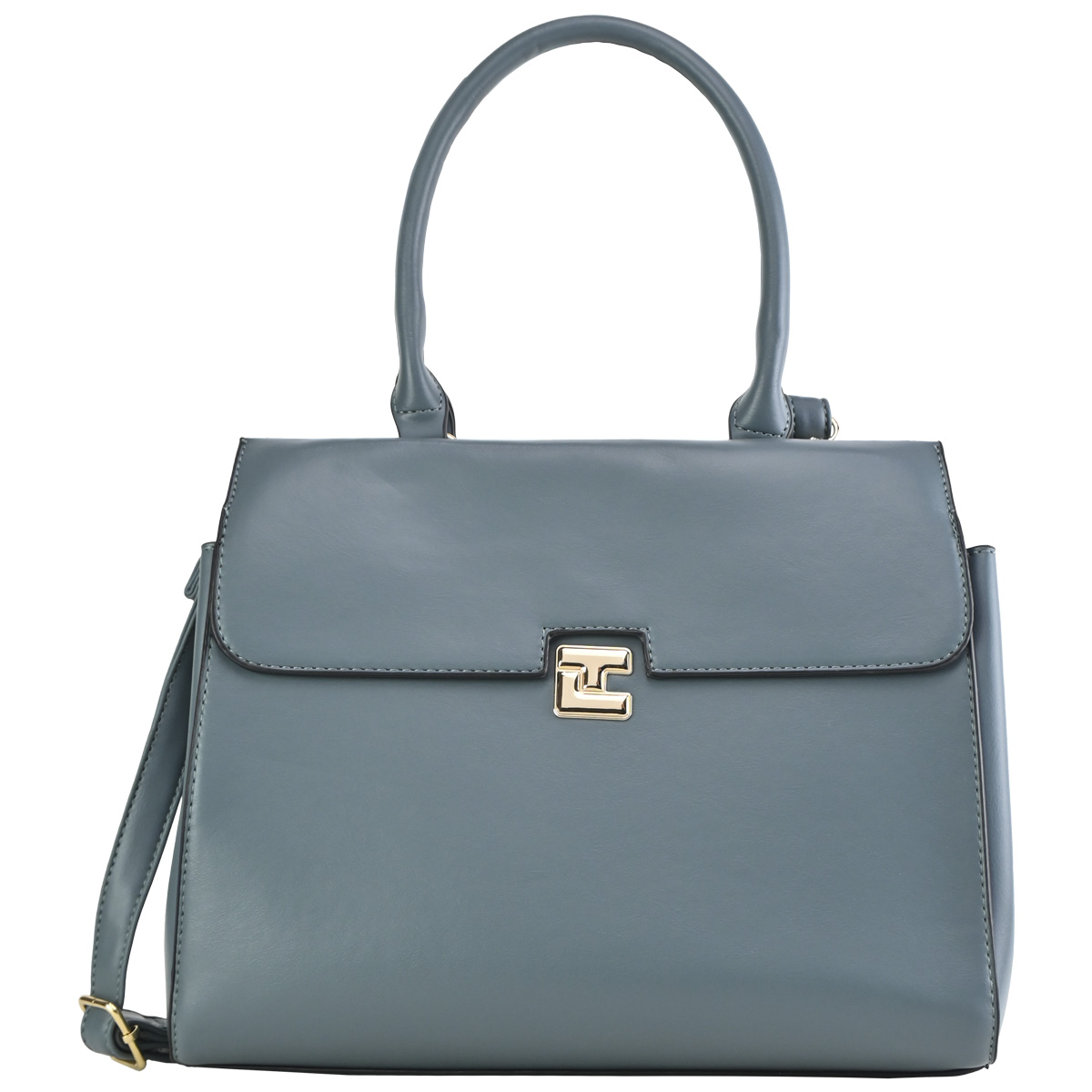 Bolsa Tote Ted Lapidus Azul Para Mujer