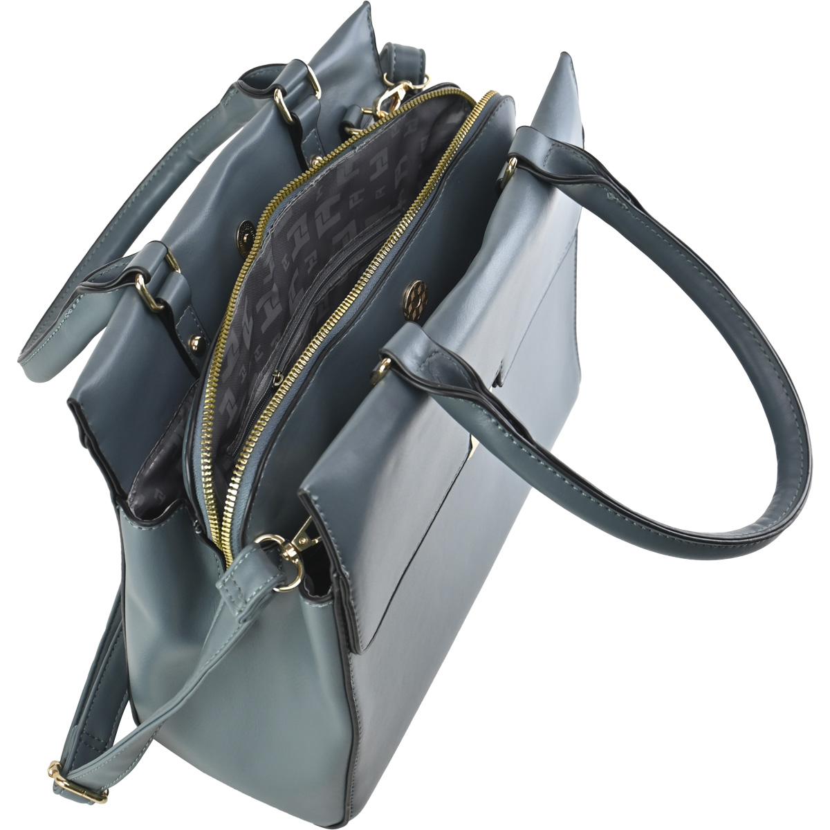 Bolsa Tote Ted Lapidus Azul Para Mujer