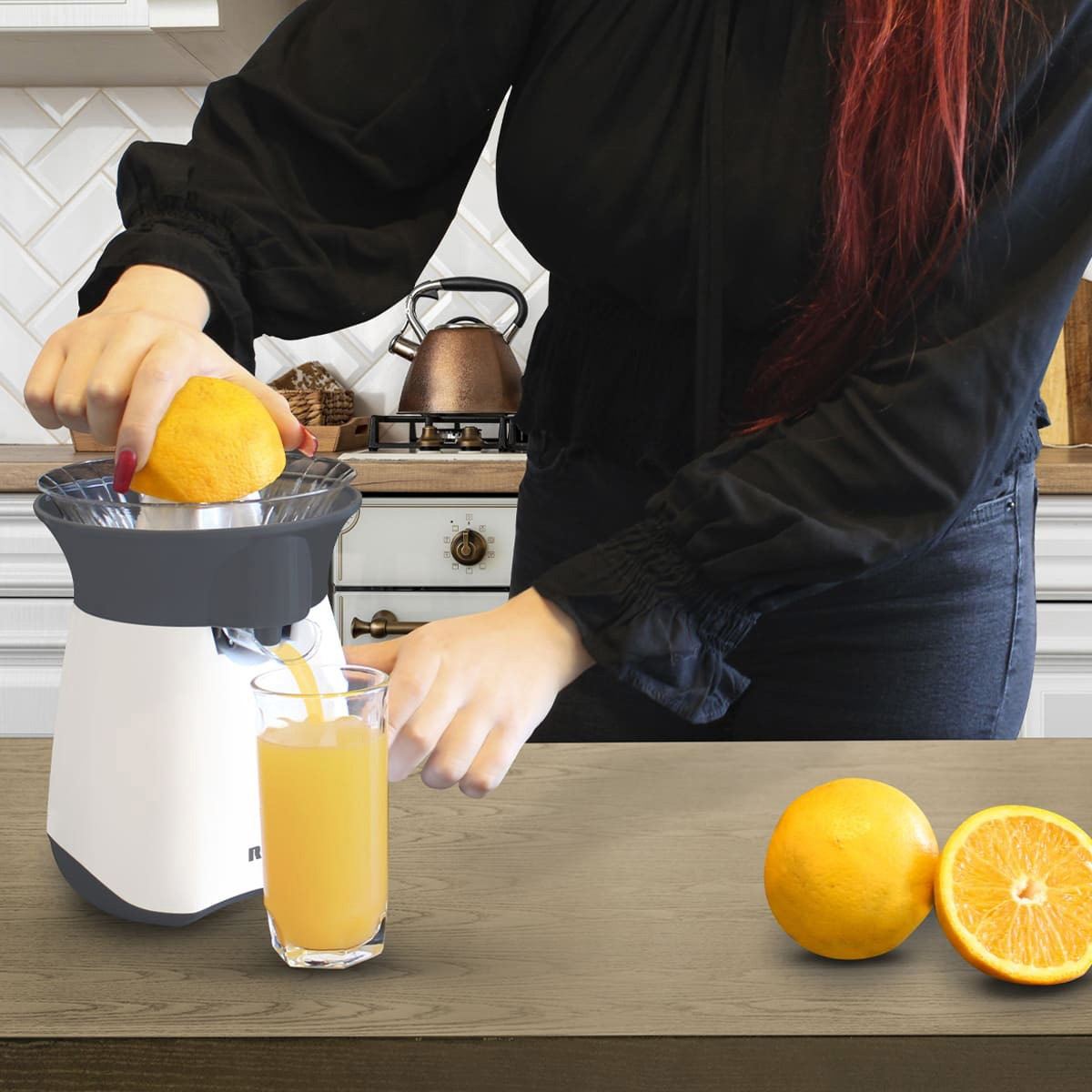 Exprimidor de Cítricos RCA Blanco RC-8004