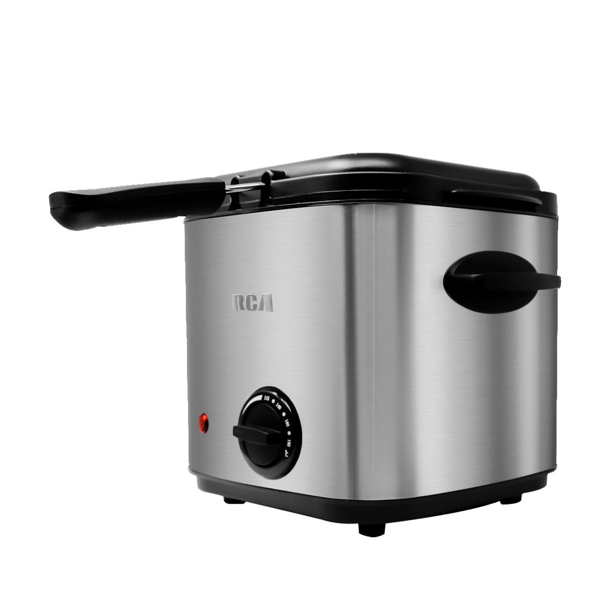 Mini Freidora Eléctrica RCA 1.5 Lts Color Plateado RC-DF2